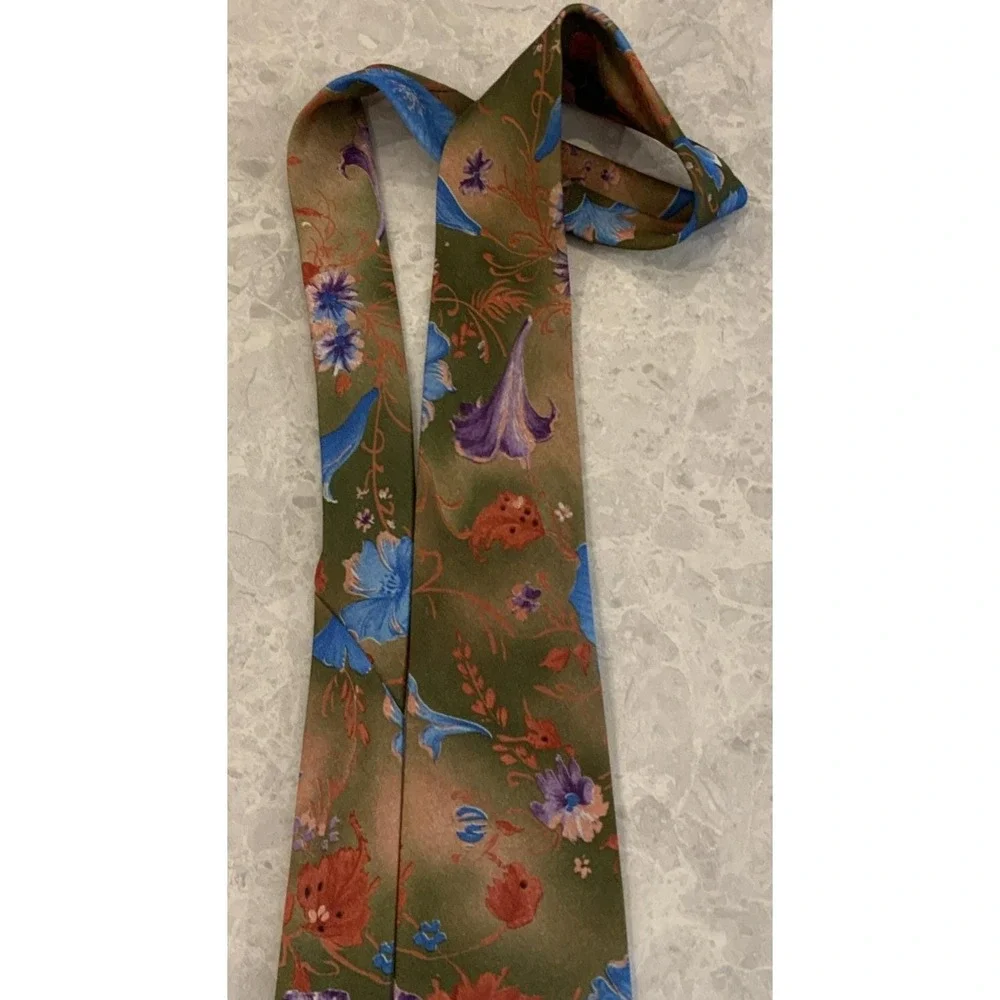 Tie YBL 108 Floral TIE 3.5